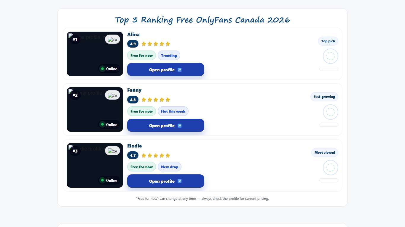 Top Free Onlyfans 2026 Best Account